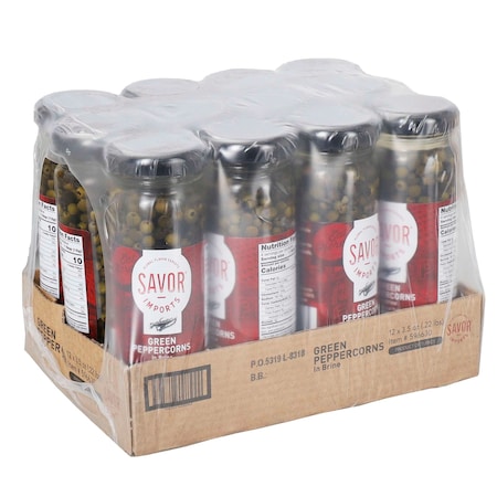 Savor Imports Savor Imports Green Peppercorn 3.5 oz., PK12 596630